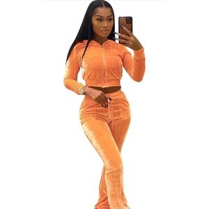 YeadamFission Womens 2 Piece Velour Tracksuit (Size L)